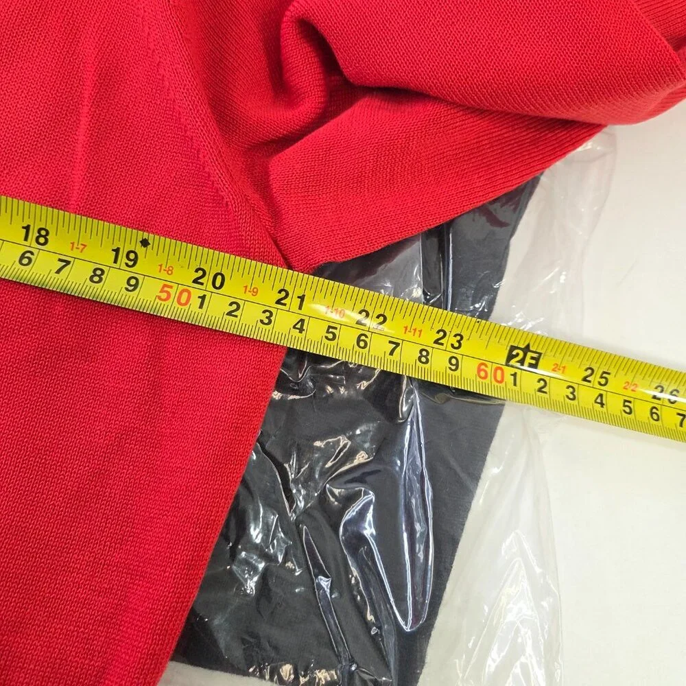 Banana Republic Womens V-Neck Cardigan Sweater Bundle XL Red Grey Black NWT - Picture 8 of 8